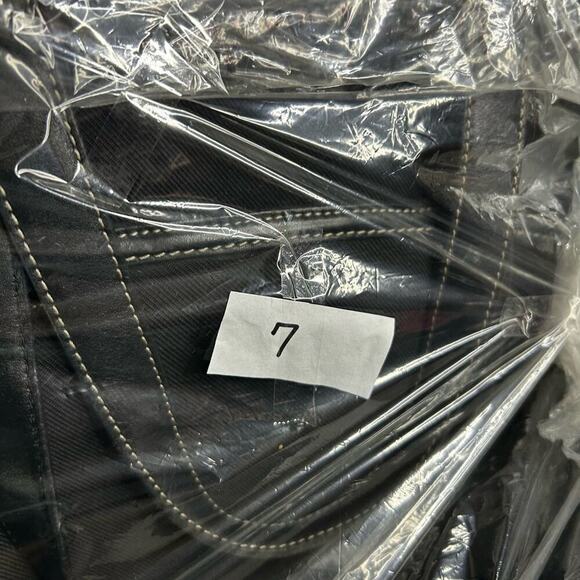 ˚₊‧꒰ა ☆ ໒꒱ ‧₊˚ ANTONIO MELANI Tote Handbag  Large Black (AA1-G) - Picture 11 of 11